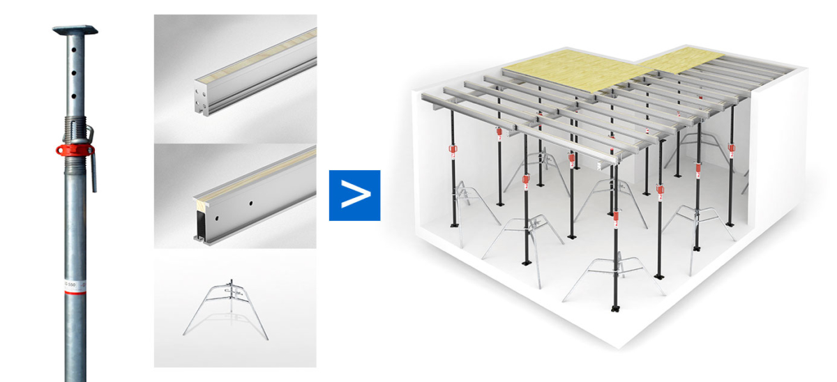 Deckenschalungssysteme – B.B.F. Handels- und Vermietungs-GmbH – Grimma